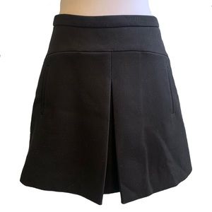 J. Crew Mini Black Skirt w/ Pockets
